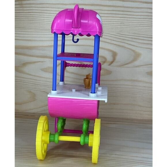 Mattel Enchantimals Doll Action Figure Merit Monkey Fruit Cart 7" - Picture 2 of 4